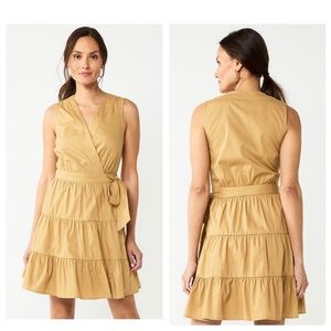 Nine West tiered wrap dress. New, but not with tags.